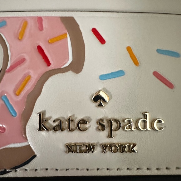 Kate Spade Coffee Break Donut Small Slim Card Holder Wallet NWT
KF488 - Picture 5 of 5